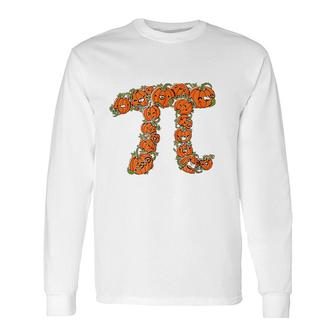 Pumpkin Pi Long Sleeve T-Shirt | Mazezy