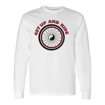 Get Up And Ride The Gap And C&O Canal Book Long Sleeve T-Shirt T-Shirt | Mazezy