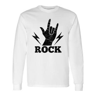 Rock Cute Popular Music Rock Singer Long Sleeve T-Shirt | Mazezy