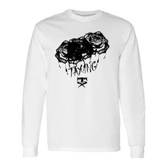 Rose Taxing Long Sleeve T-Shirt | Mazezy