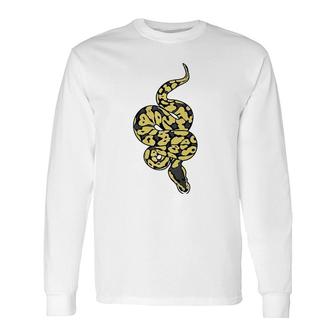 Snake Lover Reptile Cute Baby Ball Python Noodle Long Sleeve T-Shirt | Mazezy
