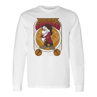 Snow White & The Seven Dwarfs Grumpy Seventies Poster Long Sleeve T-Shirt T-Shirt | Mazezy