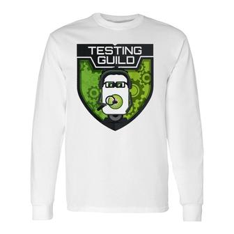 Testing Guild Humor Vintage Long Sleeve T-Shirt | Mazezy