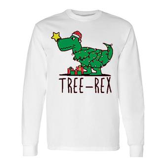 Tree Rex Toddler Long Sleeve T-Shirt T-Shirt | Mazezy