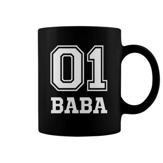 01 Baba Number 1 One Funny Gift Christmas Coffee Mug | Mazezy