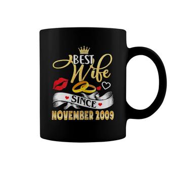 12 Wedding Anniversary Outfit Best Wife Since 2009 Coffee Mug | Mazezy