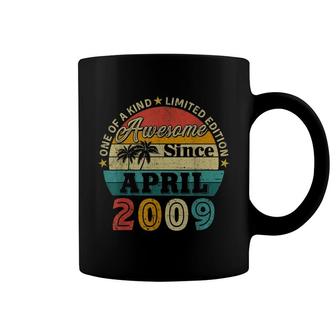13Th Birthday 13 Years Old Gifts Awesome Since April 2009 Coffee Mug - Seseable