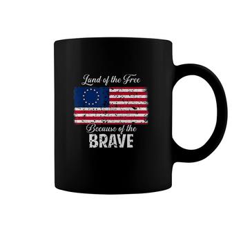 1776 Patriotic Betsy Ross American Flag Coffee Mug | Mazezy