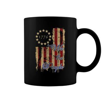 1776 We The People American Flag Coffee Mug | Mazezy