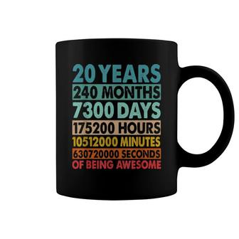 20 Years Old 20Th Birthday Vintage Retro Coffee Mug | Mazezy