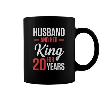20Th 20 Years Wedding Anniversary Gift King Husband Wife Coffee Mug | Mazezy