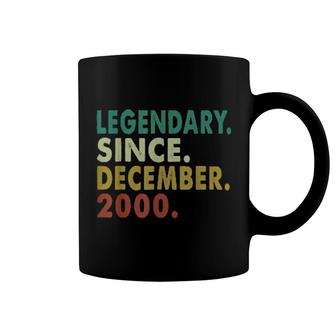 21 Years Old Legendary Since December 2000 21St Birthday Coffee Mug | Mazezy