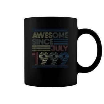 22Nd Birthday Gifts Vintage - Awesome Since July 1999 Ver2 Coffee Mug | Mazezy