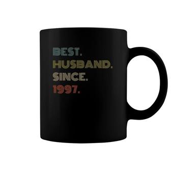 25Th Wedding Anniversary Gift Best Husband Since 1997 Gift Coffee Mug | Mazezy