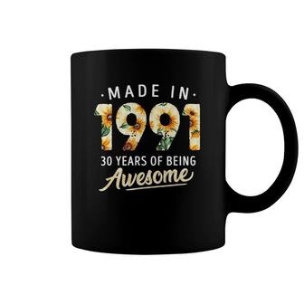 31 Years Old Girl 31th Birthday Made Born 1991 Coffee Mug | Mazezy