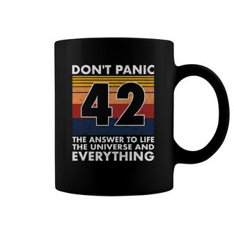 42 Answer To All Questions Life Universe Everything Coffee Mug | Mazezy