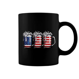 4th Of July Beer American Flag Coffee Mug | Mazezy