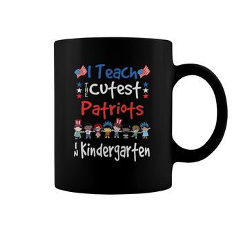 4Th Of July Kindergarten Teacher For Teachers Coffee Mug | Mazezy
