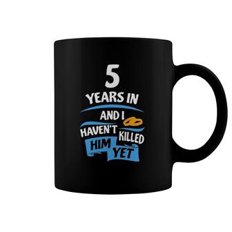 5 Years Anniversary Gift Idea For Her 5Th Wedding Coffee Mug | Mazezy