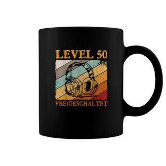 50Geburtstag Gaming Video Gamer Level 50 Freigeschaltet Coffee Mug | Mazezy