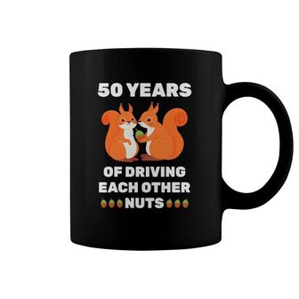 50Th 50 Years Wedding Anniversary Funny Couple For Him Her Coffee Mug | Mazezy