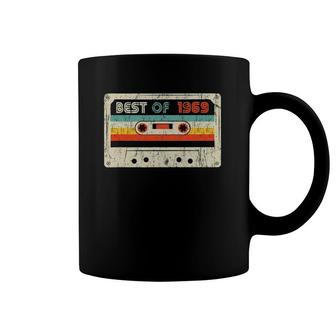 52Nd Bday Gifts Best Of 1969 Retro Cassette Tape Vintage Coffee Mug | Mazezy