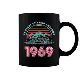 53 Years Old Retro 80S Style 53Rd Birthday Born In 1969 Coffee Mug | Mazezy