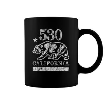 530 California Redding Chico Tahoe Davis Marysville Coffee Mug | Mazezy
