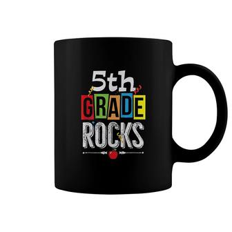 5th Fifth Grade Rocks Back To School Coffee Mug | Mazezy
