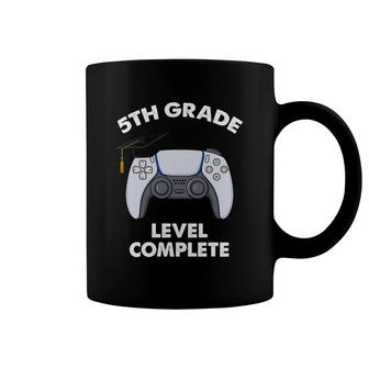 5Th Grade Level Complete Graduation Gamer Boys School Coffee Mug | Mazezy