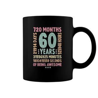 60Th Birthday 60 Years Old Vintage Retro - 60 Yr Old Coffee Mug | Mazezy