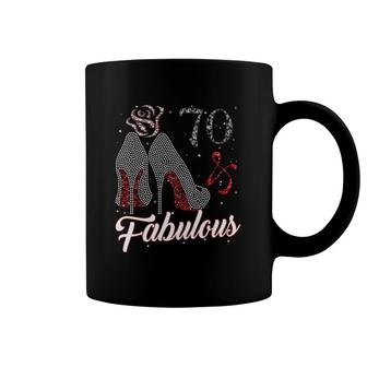 70 And & Fabulous 1951 70Th Birthday Gift Tee For Womens Coffee Mug | Mazezy