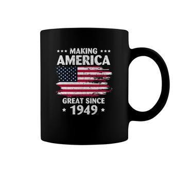 73Rd Birthday Making America Great Since 1949 Ver2 Coffee Mug | Mazezy CA