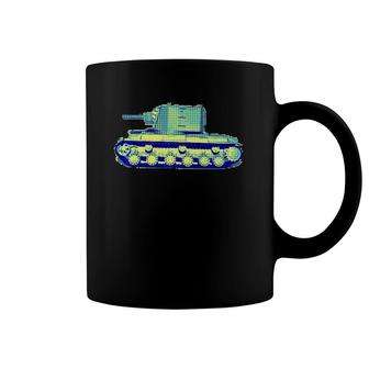 8-Bit Gamer Kv-2 Tank T Coffee Mug | Mazezy