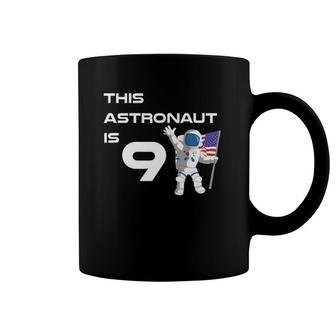 9 Years Old Outer Space Birthday Party 9Th Birthday Coffee Mug | Mazezy