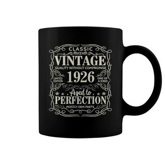 96Th Birthday Vintage Perfection Aged 1926 96 Yrs Old Coffee Mug | Mazezy