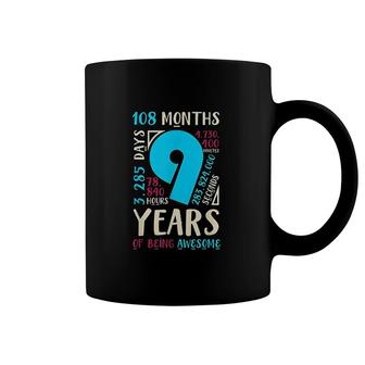 9th Birthday Gifts Son Daughter Nine 9 Year Old Boys Girls Coffee Mug - Seseable