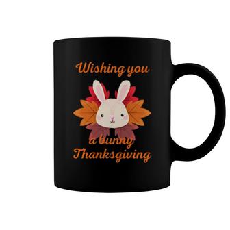 A Bunny Thanksgiving Coffee Mug | Mazezy