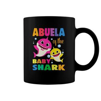 Abuela Of The Birthday Shark Mom Matching Family Coffee Mug | Mazezy