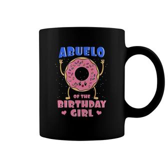 Abuelo Of The Birthday Girl Donut Bday Party Grandfather Coffee Mug | Mazezy