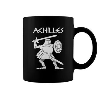 Achilles Trojan Troy Ancient Greece Greek Iliad Tee Coffee Mug | Mazezy