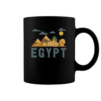Africa Cairo Egypt Egyptian Pyramids Coffee Mug | Mazezy