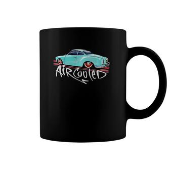 Aircooled Ghia Blue Cars Coffee Mug | Mazezy