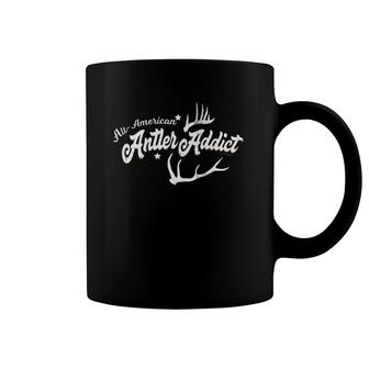 All American Elk & Whitetail Antler Addict Coffee Mug | Mazezy