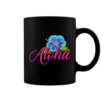 Aloha Hawaii From The Island Feel The Aloha Flower Spirit Coffee Mug | Mazezy