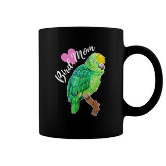 Amazon Parrot Lover Bird Mom Watercolor Coffee Mug | Mazezy