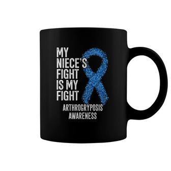 Amc My Niece's Fight Is My Fight Arthrogryposis Awareness Coffee Mug | Mazezy