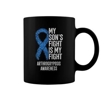 Amc My Son's Fight Is My Fight Arthrogryposis Awareness Coffee Mug | Mazezy