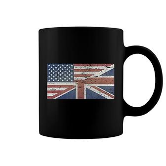 America Usa Uk Union Jack Flag United States Kingdom Britain Coffee Mug | Mazezy CA