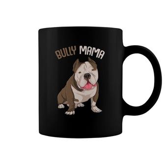American Bully Mama Dog Mom Funny Women Coffee Mug | Mazezy